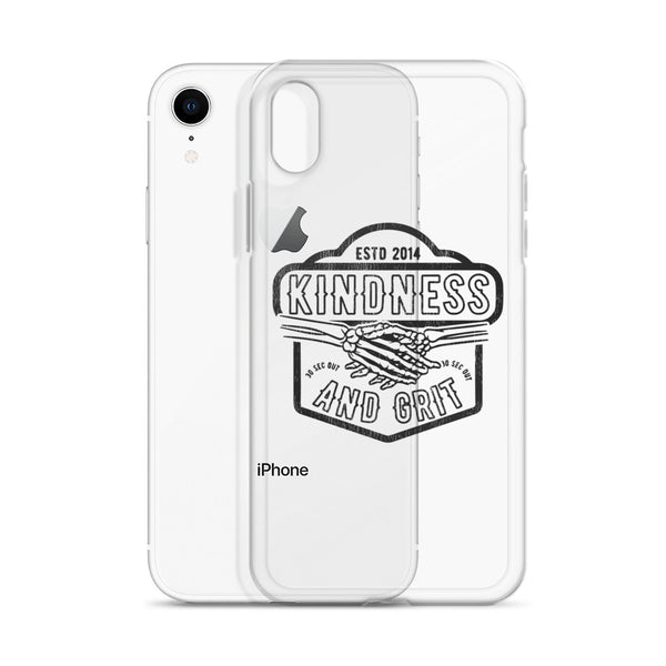 Clear Case for iPhone® - Kindness & Grit