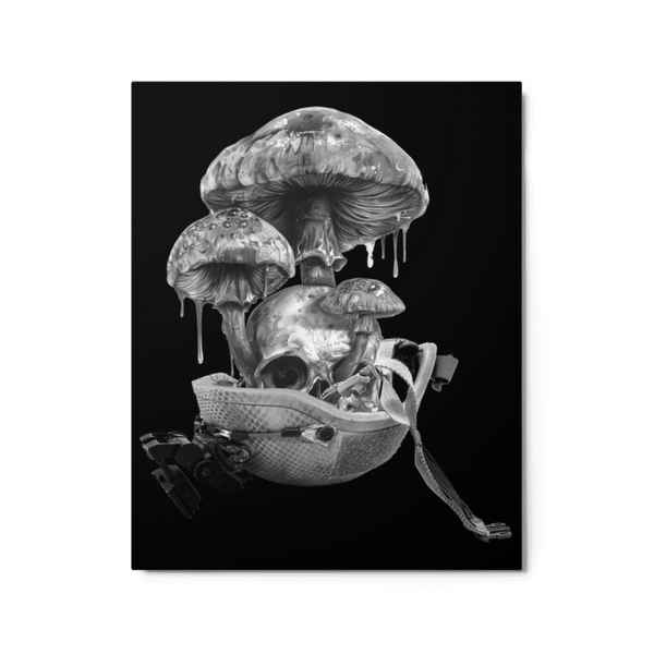 Metal Print - Skull Shroom