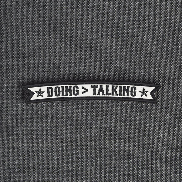 Morale Patch - Doing > Talking