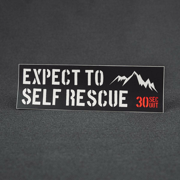 Sticker - V2 Expect To Self Rescue