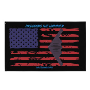 Flag - B2 Bomber Dropping the Hammer - Thirty Seconds Out