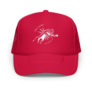 Foam Trucker Hat - Doing vs Talking - Thirty Seconds Out