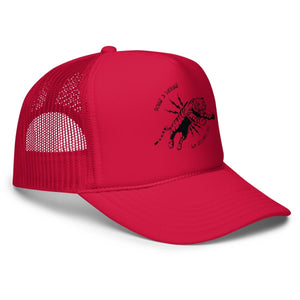 Foam Trucker Hat - Doing vs Talking - Thirty Seconds Out