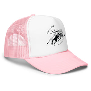 Foam Trucker Hat - Doing vs Talking - Thirty Seconds Out