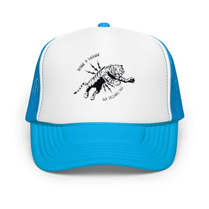Foam Trucker Hat - Doing vs Talking - Thirty Seconds Out