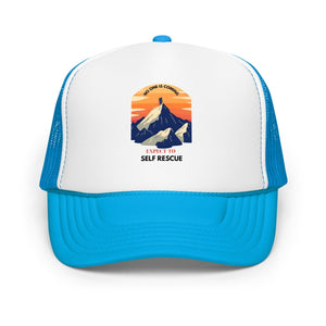 Foam trucker hat - Expect to Self Rescue Explore - Thirty Seconds Out