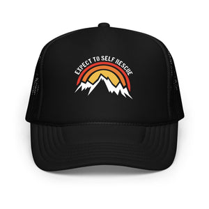 Foam trucker hat - Expect to Self - Rescue (Mountain) - Thirty Seconds Out