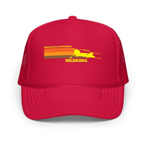 Foam trucker hat - Heliskiing - Thirty Seconds Out