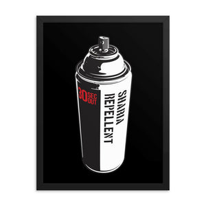 Framed Print - Sharia Repellent - Thirty Seconds Out