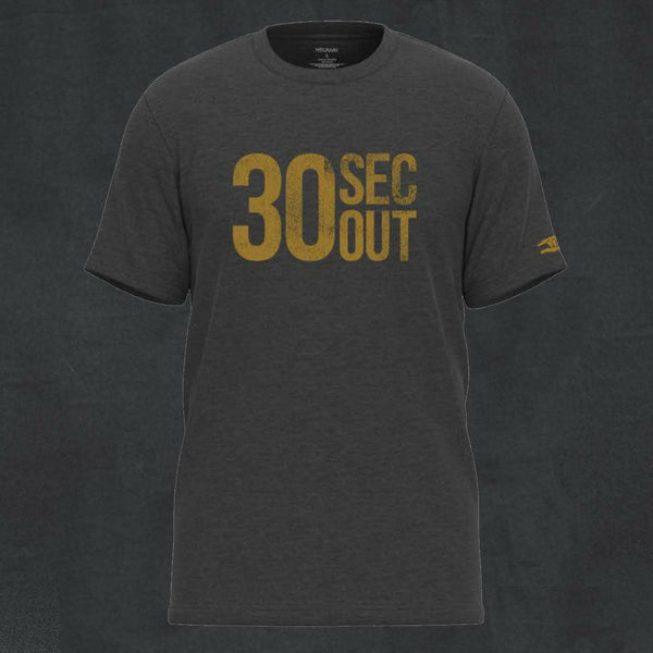 T Shirt Distressed 30 SEC OUT Thirty Seconds Out