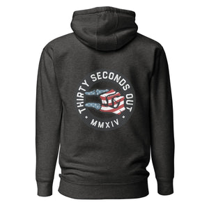 Hoodie - All American Skull Crusher - Thirty Seconds Out