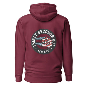 Hoodie - All American Skull Crusher - Thirty Seconds Out