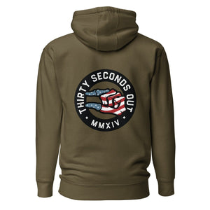 Hoodie - All American Skull Crusher - Thirty Seconds Out