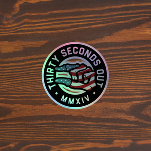 Sticker - Thirty Seconds Out Skull Crusher