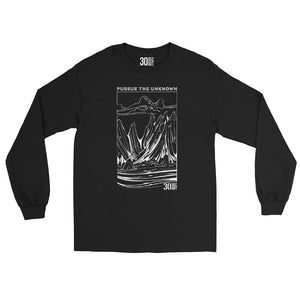 Long Sleeve Shirt - Pursue the Unknown - Thirty Seconds Out