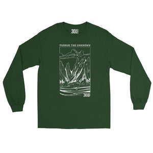 Long Sleeve Shirt - Pursue the Unknown - Thirty Seconds Out