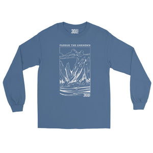 Long Sleeve Shirt - Pursue the Unknown - Thirty Seconds Out