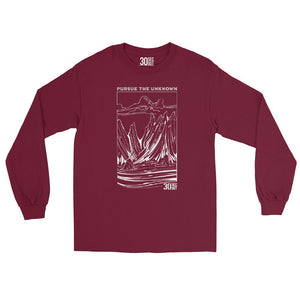 Long Sleeve Shirt - Pursue the Unknown - Thirty Seconds Out