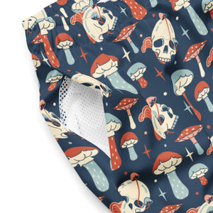 Men's Swim Shorts - Shrooms and Skulls - Thirty Seconds Out