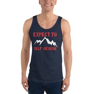 Men's Tank Top - Expect to Self Rescue Mtn - Thirty Seconds Out