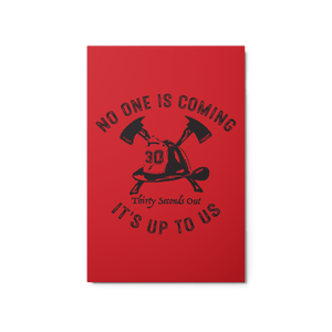 Metal Print - Firefighter - Thirty Seconds Out