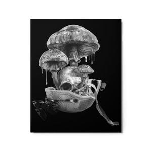 Metal Print - Skull Shroom - Thirty Seconds Out