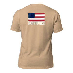 T-shirt - Expect To Self Rescue (American Edition) - Thirty Seconds Out