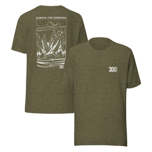 T-Shirt - Pursue the Unknown - Thirty Seconds Out