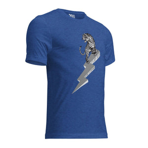 T-Shirt - Ride the Lightning Silver - Thirty Seconds Out