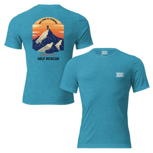 Tri - Blend T-shirt - Expect to Self Recuse Explore - Thirty Seconds Out