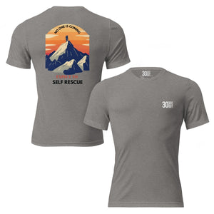 Tri - Blend T-shirt - Expect to Self Recuse Explore - Thirty Seconds Out