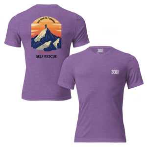 Tri - Blend T-shirt - Expect to Self Recuse Explore - Thirty Seconds Out