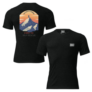 Tri - Blend T-shirt - Expect to Self Recuse Explore - Thirty Seconds Out