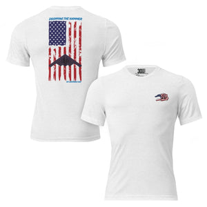 Tri - Blend T-Shirt - Limited Edition Retro B2 Bomber - Thirty Seconds Out