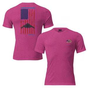 Tri - Blend T-Shirt - Limited Edition Retro B2 Bomber - Thirty Seconds Out