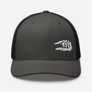 Trucker Cap - Skull Crusher left side - Thirty Seconds Out