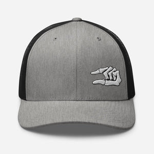 Trucker Cap - Skull Crusher left side - Thirty Seconds Out