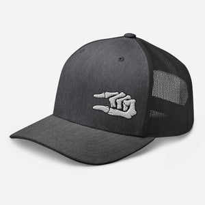 Trucker Cap - Skull Crusher left side - Thirty Seconds Out