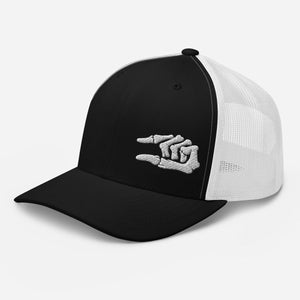 Trucker Cap - Skull Crusher left side - Thirty Seconds Out