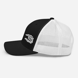 Trucker Cap - Skull Crusher left side - Thirty Seconds Out