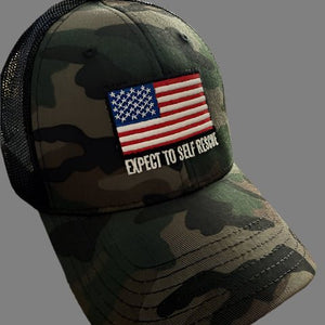 Trucker Hat - Expect To Self Rescue America - Thirty Seconds Out