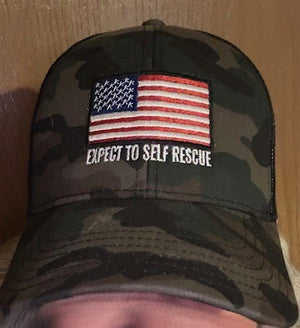 Trucker Hat - Expect To Self Rescue America - Thirty Seconds Out