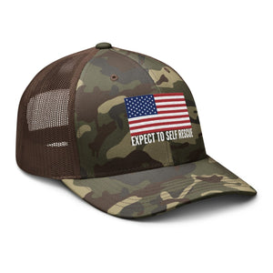 Trucker Hat - Expect To Self Rescue America - Thirty Seconds Out