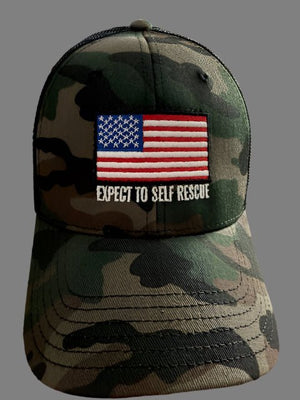 Trucker Hat - Expect To Self Rescue America - Thirty Seconds Out
