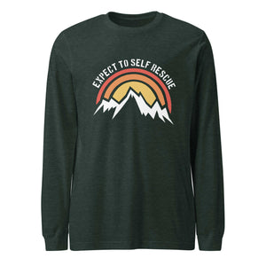 Long Sleeve Tee - Expect To Self Rescue.