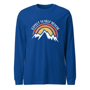 Long Sleeve Tee - Expect To Self Rescue.