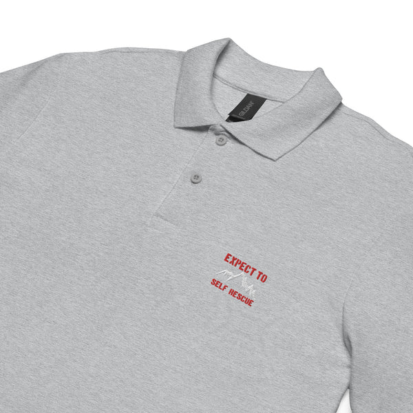 Polo Shirt - Expect To Self Rescue