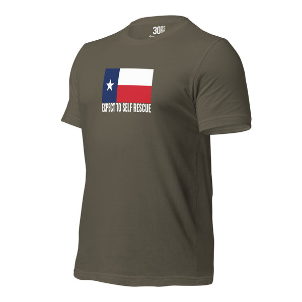 T-shirt - Expect To Self Rescue (Texas Edition)