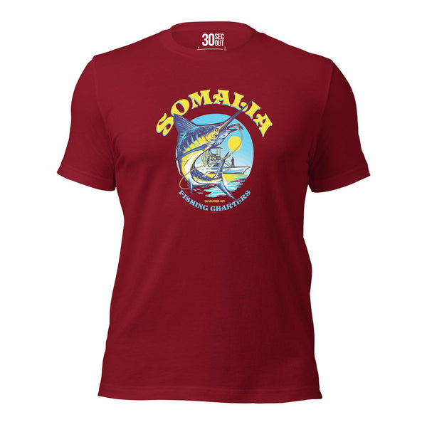 T-shirt - Somalia Fishing Charters.