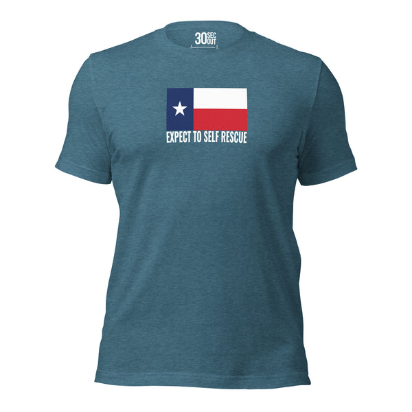 T-shirt - Expect To Self Rescue (Texas Edition)